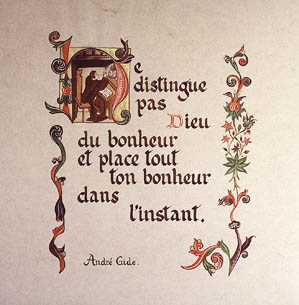 Calligraphie Danielle Riche