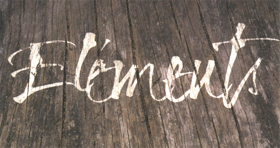 Calligraphie de Nathalie Tousnakhoff